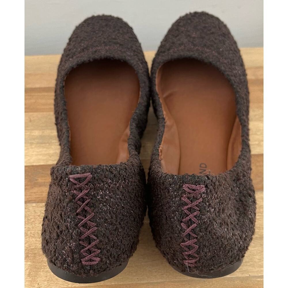 Lucky Brand Emmie Plum Ballet Flats-Size 8 - Picture 3 of 4